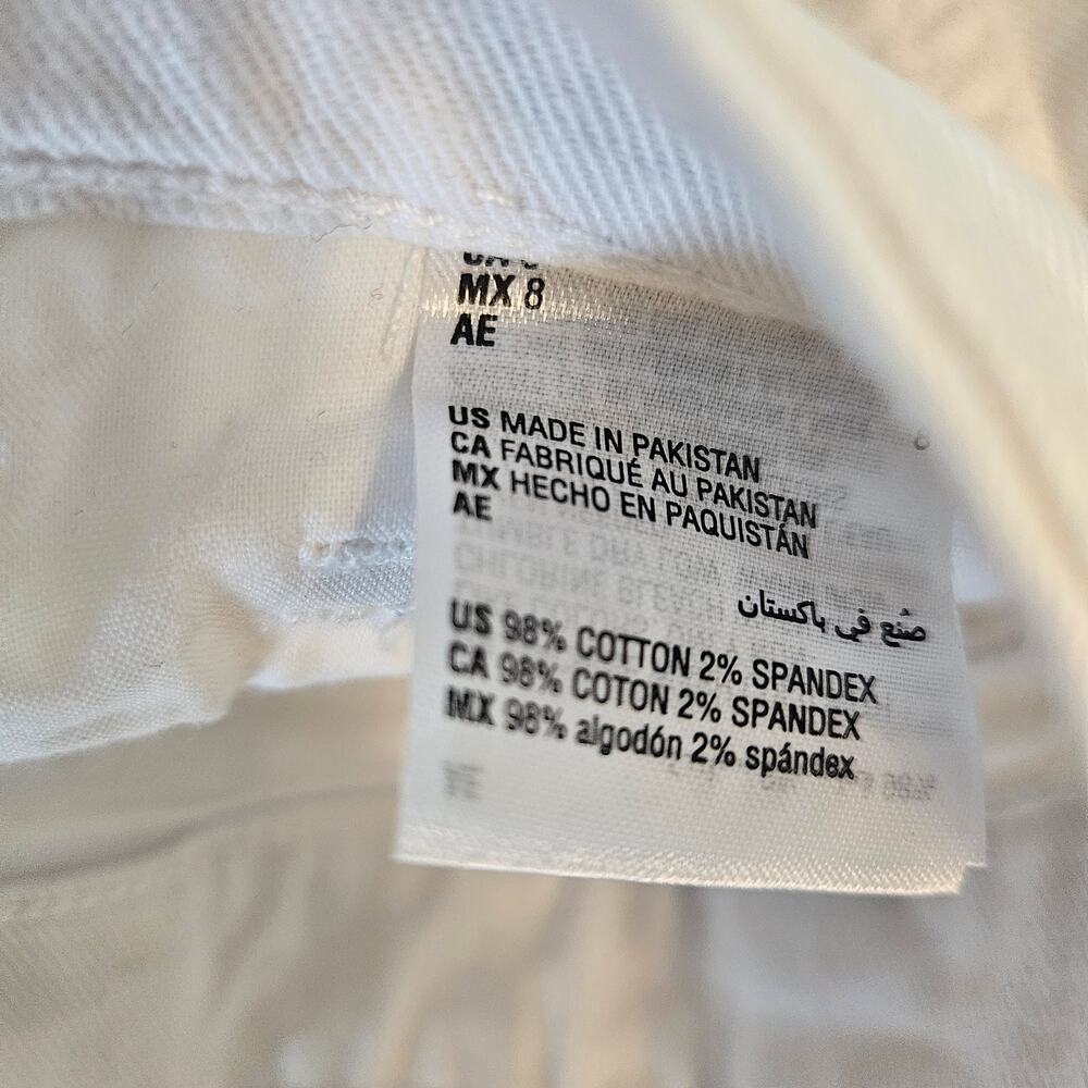 INC White Mom Jeans Sz 8 - Picture 11 of 13